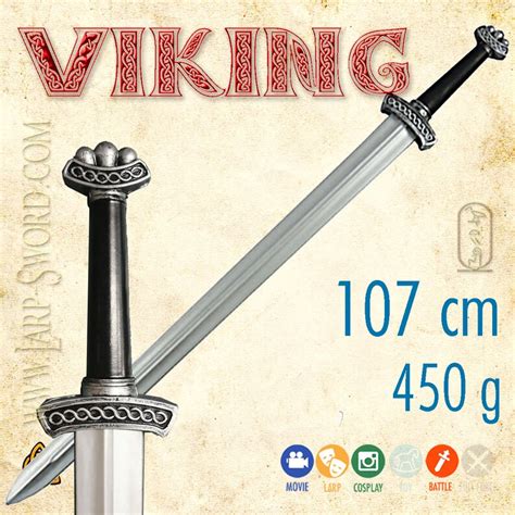 Viking Larp And Cosplay Foam Sword Etsy