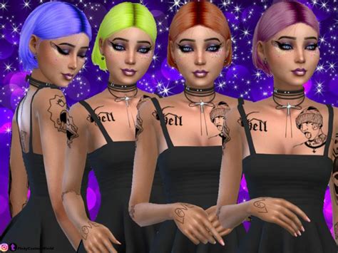 Recolor Of Wingssims On1026 Hair The Sims 4 Catalog