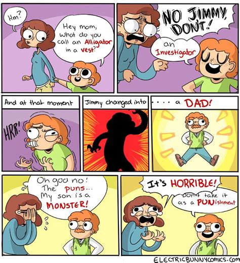 Dad Jokes Comic Strip Freeloljokes