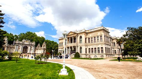 Dolmabahce Palace Dolmabahce Sarayi Istanbul Foto Wegbeschreibung