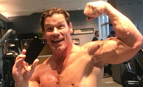 John Cena Showed Off His New Trimmed Down Physique