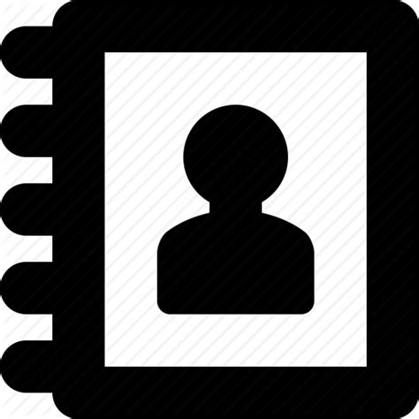 Contacts Icon Png 191372 Free Icons Library