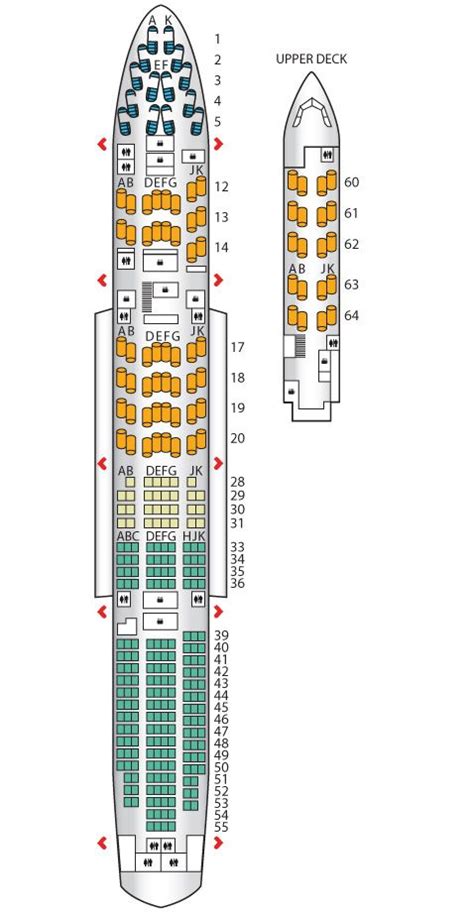 B747 400 High J British Airways Airline Seats Business Travel