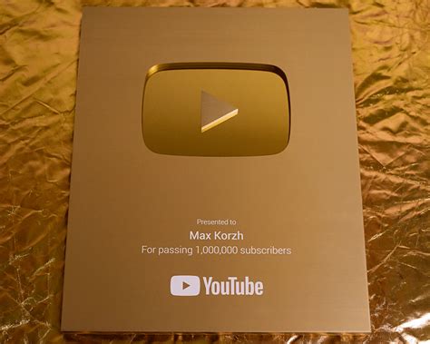 The Golden Button From Youtube News