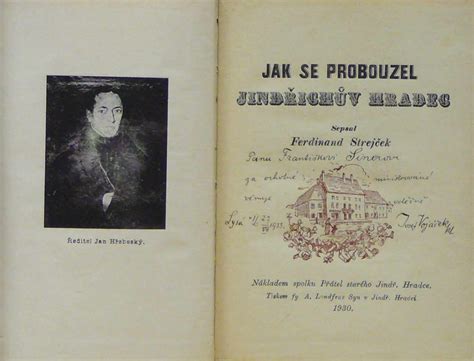 Kniha Jak Se Probouzel Jindřichův Hradec Antikvariát Václav Beneš Plzeň