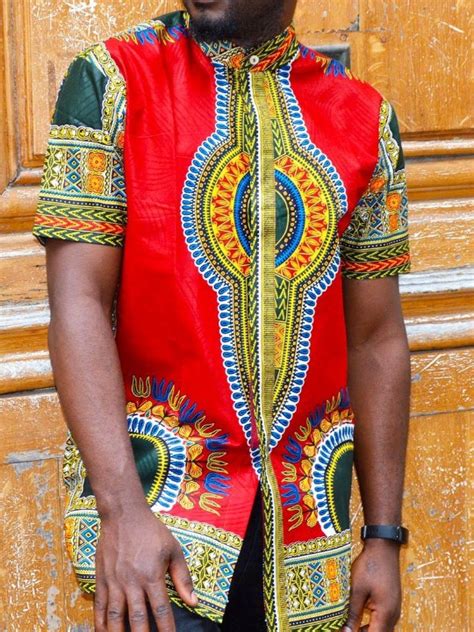 Buy African Men Tunics Embroidery And African Traditional Designs