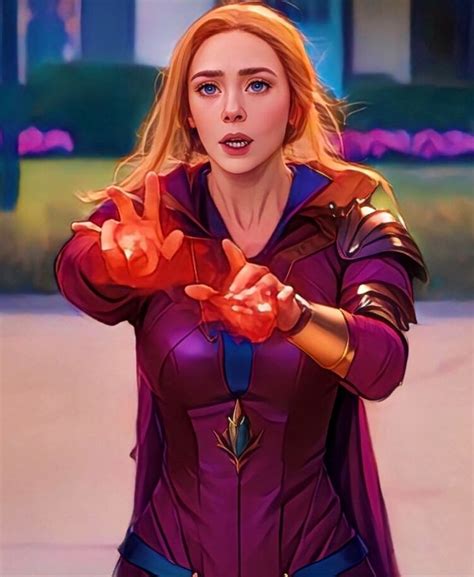 Wanda M Fantasy Filter In 2023 Scarlet Witch Marvel Studios