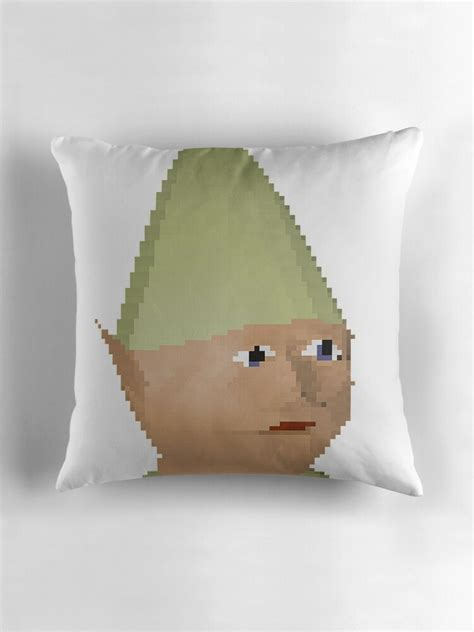 Dank Elf Man Hd Dank Memes Throw Pillows By Wilu Redbubble