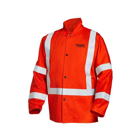 Lincoln Hi Vis Fr Jacket W Reflective Stripes K4692 — Bakers Gas