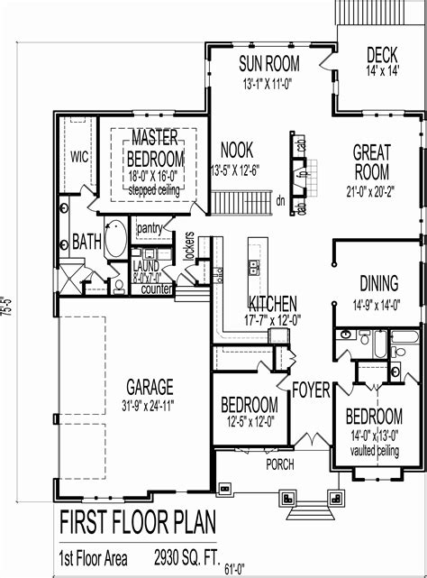 Autocad House Floor Plan Dwg Floorplansclick