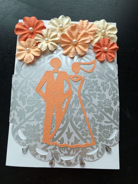 Bridal Shower Card I Made With My Cricut Bridal Shower Cards