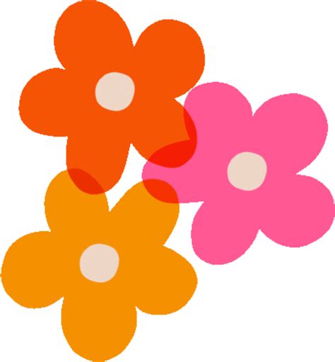 Groovy Flowers Png Png Image Collection
