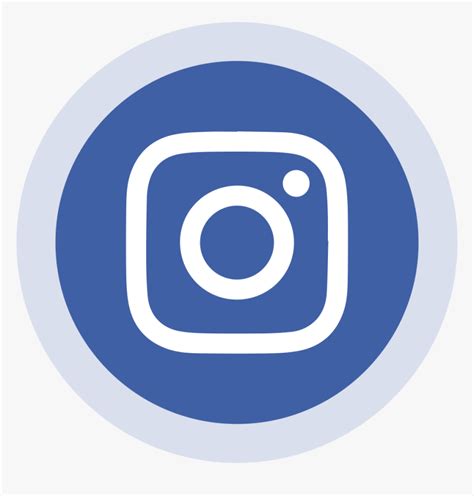 Blue Circled Instagram Logo Png Image Instagram Logo Circular Png Transparent Png