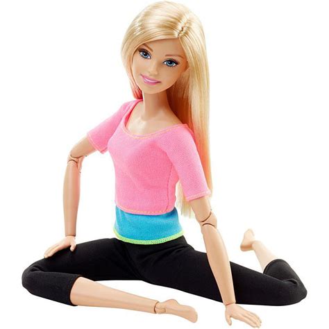Muñeca Barbie Made To Move Top Rosa Dhl82 Barbiepedia