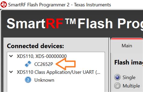 Csrlabs Io Flashing Firmware With Ti Flash Programmer And Xds Jtag Emulator