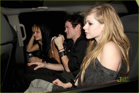 Avril Lavigne And Deryck Whibley Are A Tattooed Twosome Photo 2436460 Avril Lavigne Deryck