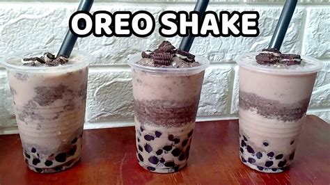 Three simple ingredients are all it takes to make an easy homemade chocolate milkshake. Oreo Shake | How to Make Oreo Shake Recipe (With images ...