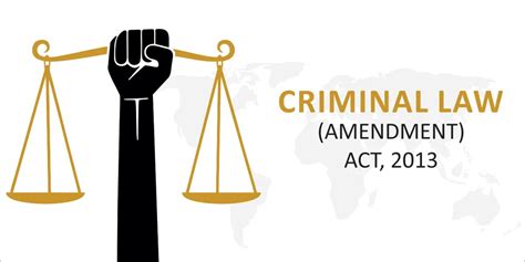 Criminal Law Amendment Act 2013