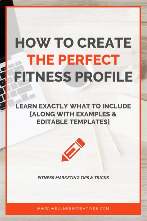 Fitness Profile Templates For Personal Trainers And Instructors