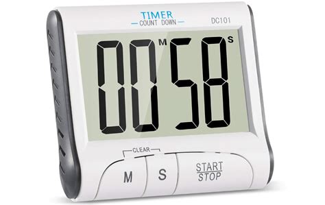 Best Digital Kitchen Timer With Large Easy To Read Display