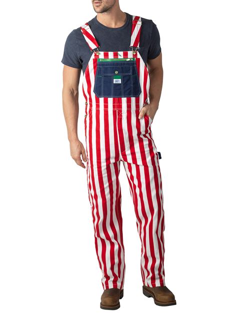Raspaw Red And White Striped Overalls Walmart