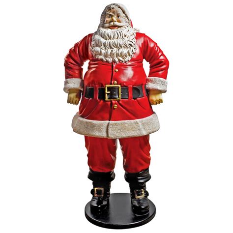 Best Pirce 🤩 Lawn Art And Figurines Design Toscano Jolly Santa Claus
