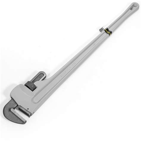Stark 48 Inch Aluminum Straight Pipe Wrench Pipe Adjustable Plumbing