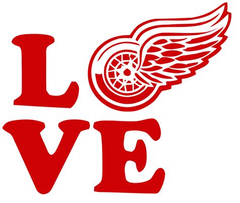 Detroit Red Wings Logo Svg Red Wings Svg Cut Files Red W Inspire