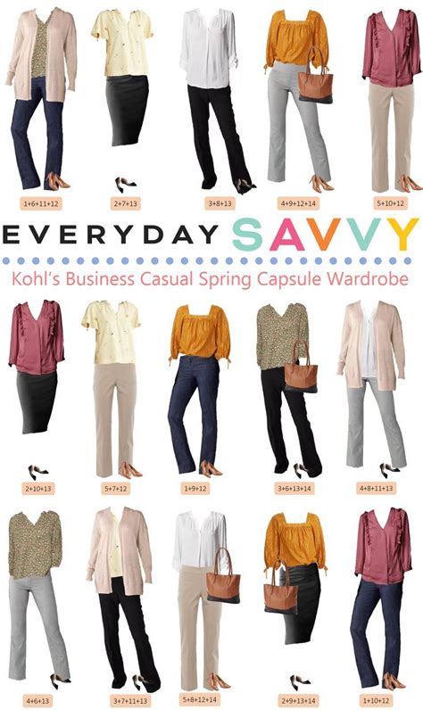 Kohls Spring Business Casual Outfit Ideas Everyday Savvy Spring Business Casual Womens