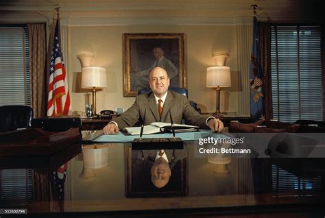 Melvin Laird Secretary Of Defense At His Pentagon Desk 122 News