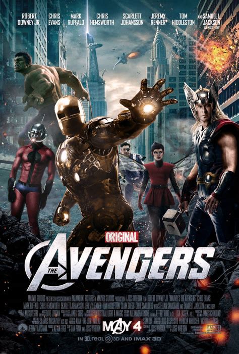 Original Avengers Poster By Skinnyglasses On Deviantart