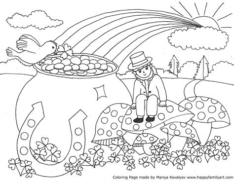 Cute st patricks coloring pages are fun st patricks day activities for march. StPatriksMedium | Coloring pages, Nemo coloring pages ...