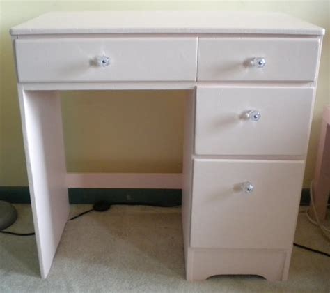 My First Furniture Redo Pretty Pink Desk My Girlish Whims