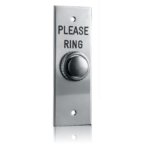 Snobsknobs Astor Brass Doorbell 60mm Dia Snobsknobs