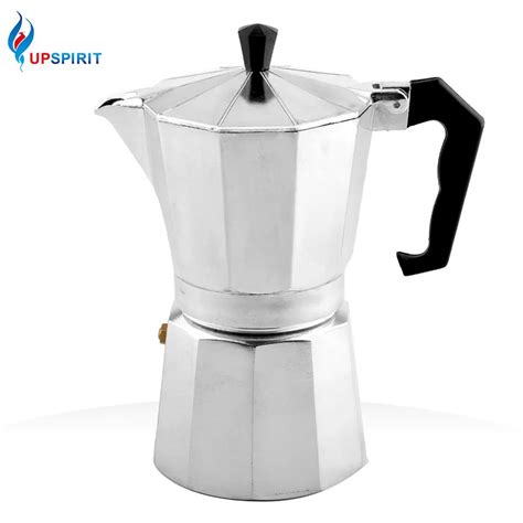 Upspirit New 120ml240ml Aluminum Moka Coffee Pot Pressure Machine Pot