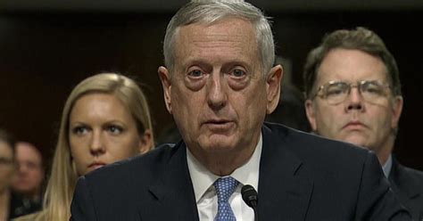 Watch Full Gen James Mattis Promises To Strengthen Military In