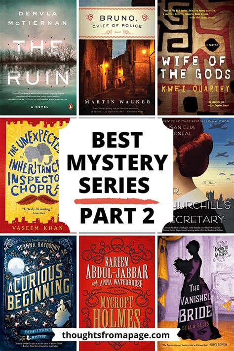 Discovering A Good Mystery Series Part 2 Updated One Year Later