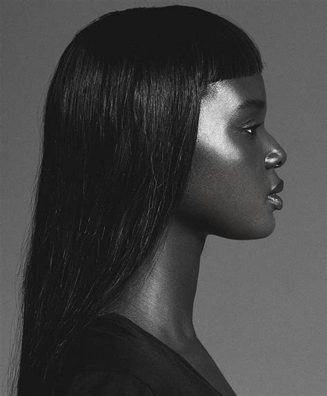 Pin By Lael On Blackness Side Portrait Model Face V Magazine