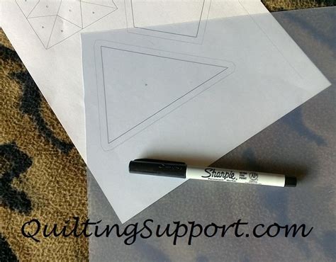 How To Make Plastic Templates Templates Plastic Quilts