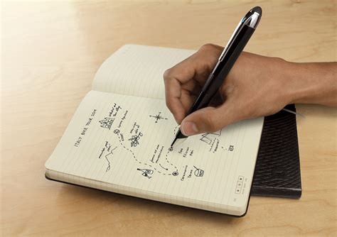 Moleskine Livescribe Notebooks Digitize Your Notes And Drawings In Real