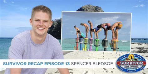 Survivor 34 Episode 13 Recap Spencer Bledsoe