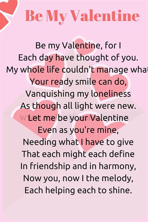 15 Romantic Valentines Day Poems Vitalcute