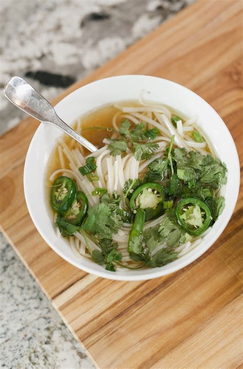 Chicken Pho Soup Recipe Elizabeth Rider