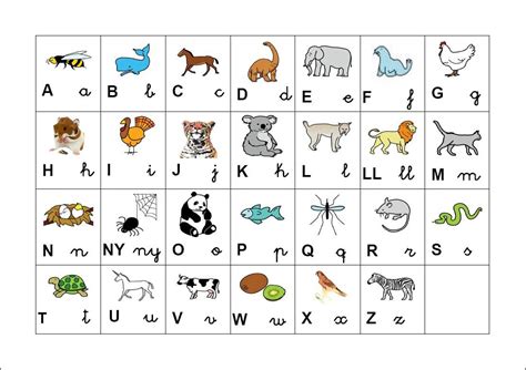 An Alphabet Game With Animals And Letters