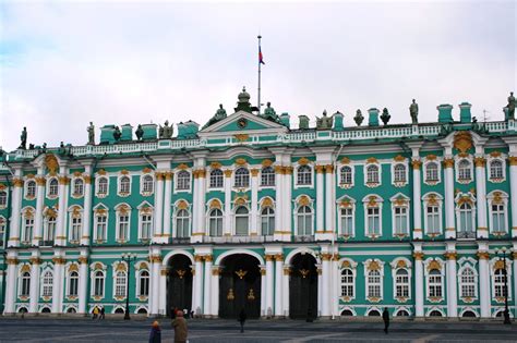Zimní Palác V Petrohradě Stock Fotka Zdarma Public Domain Pictures