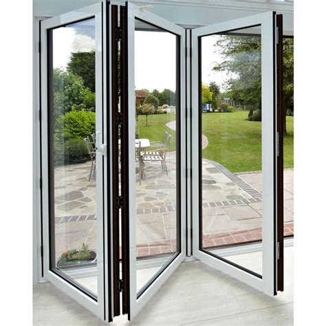 Teza Doors 96 In X 80 In Fold Infold To Right Black Finished Double