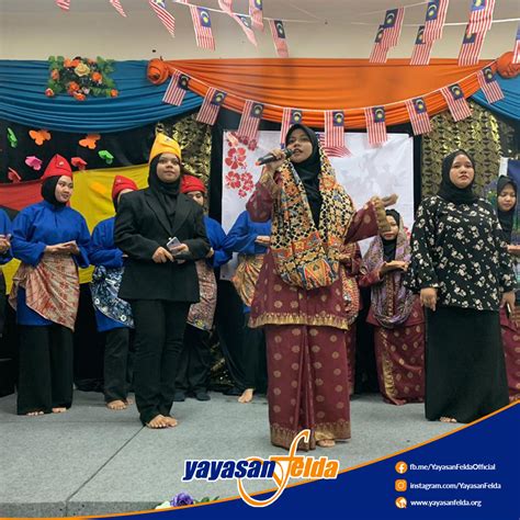 Maimunah iskandariah berkenan hadir pada acara perarakan sempena sambutan hari kebangsaan 2019 bertemakan sayangi malaysiaku: Sambutan Hari Malaysia 2019 - Yayasan Felda
