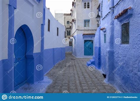 Blue City Chefchaouen Morocco Africa Stock Photo Image Of Beautiful