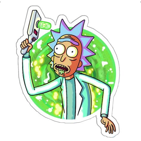 Rick And Morty Stickers Ubicaciondepersonascdmxgobmx