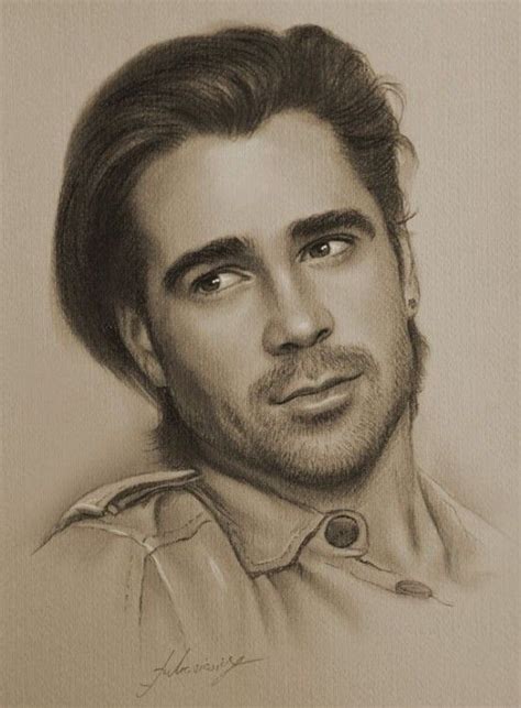 Character Drawings Of Famous People Inspiring Celebrities Pencil